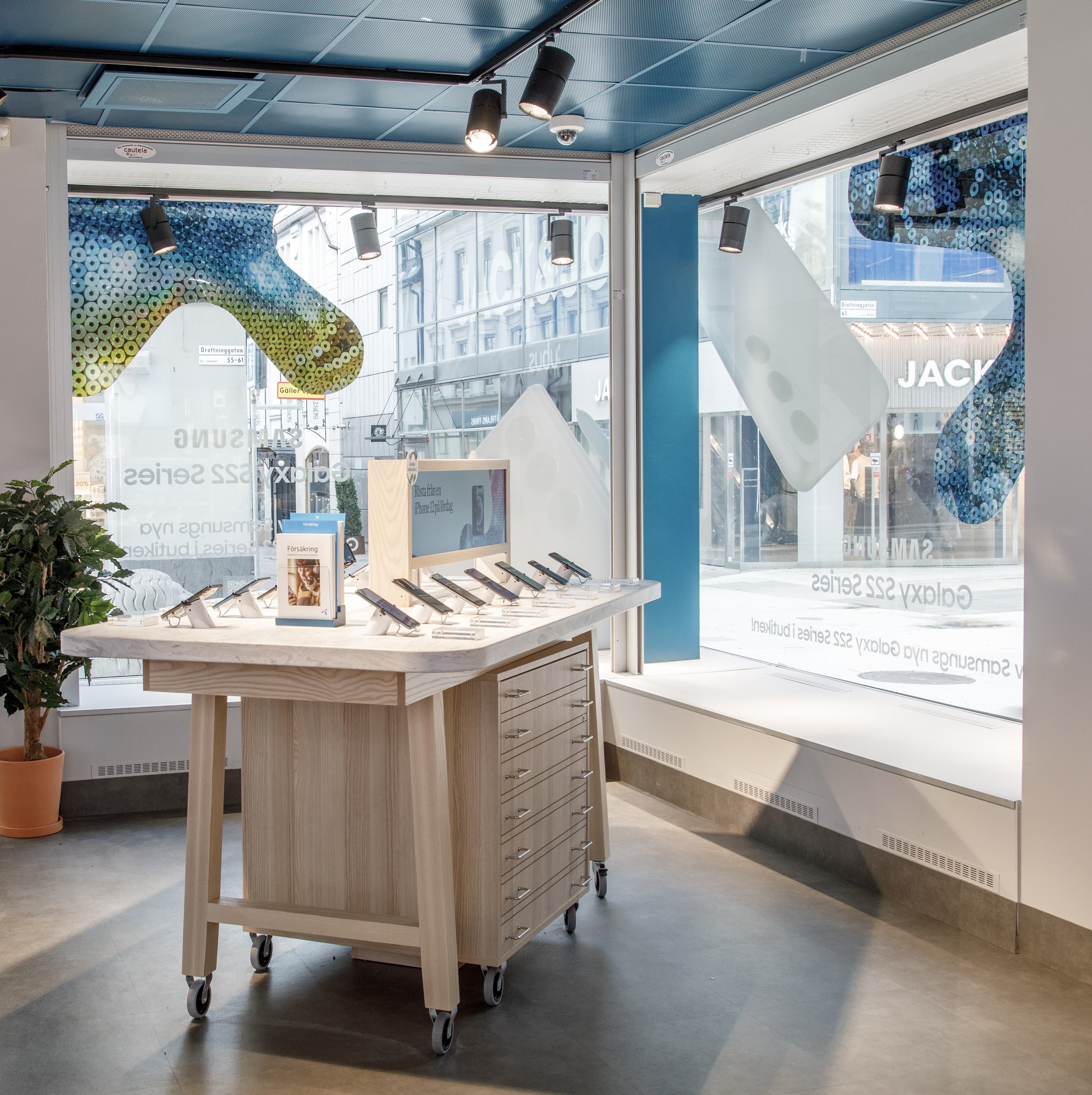 Telenor, Drottninggatan Sweden