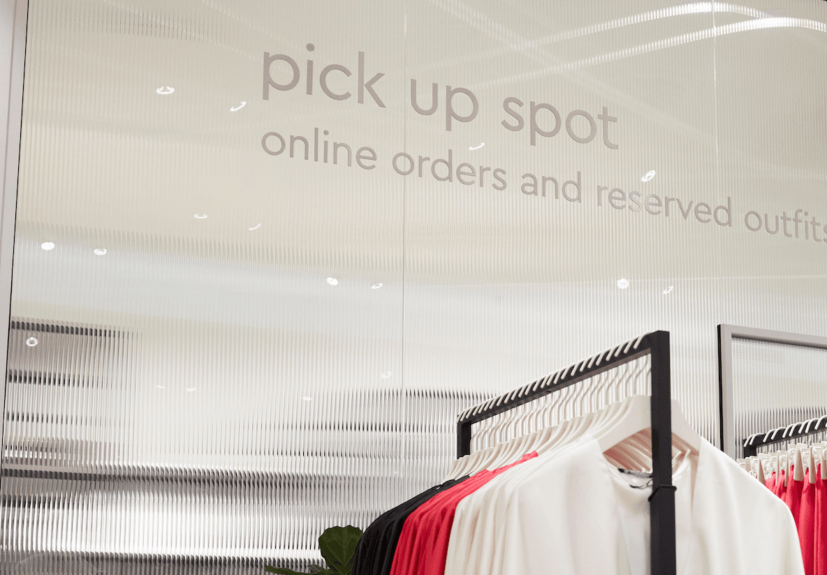 Pick up spot online orders
